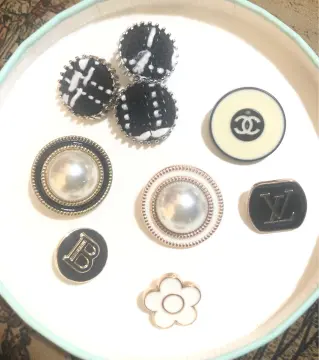 Chanel Elegant Enamel Buttons for Luxury Clothes Suppliers from