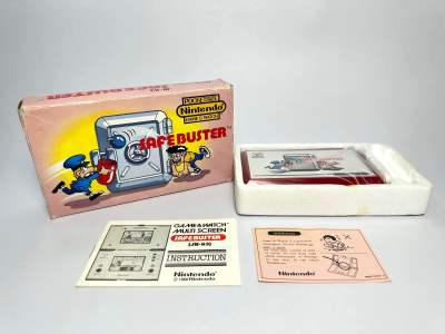 Safebuster Game & Watch (nintendo) [JB-63]  เกมกด รับsะเบิด ป้องกันตู้เซฟ