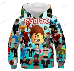 Children's terno jersey T-shirt sweatshirt Clothify Roblox T-shirt for Kids  Game Cartoon Printed Shirts 17005