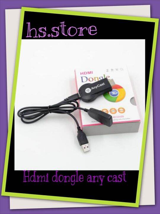 HS.Dongle HDMI Anycast Wifi Display Receiver MultiScreen Bisa Cod