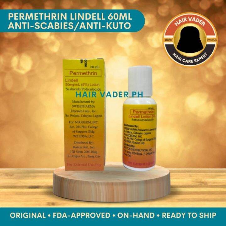 PERMETHRIN Lotion Lindell for scalp and body galis kuto lisa lice