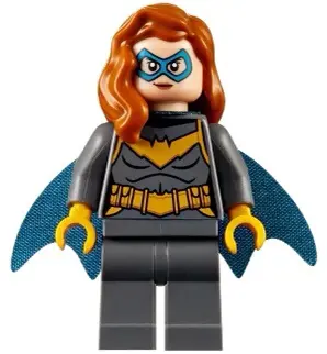  LEGO DC Comics Super Heroes Batman Minifigure - Batman Dark  Gray Gold Belt : Toys & Games