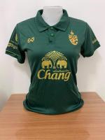 New เสื้อกีฬาไทยแลนด์  ขนาดฟรีไซร์ อก32-36ทรงเข้ารูป ยาว24.5