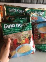 Gold Roast ข้าวโอ๊ตพร้อมชง ข้าวโอ๊ตแบบชงสำเร็จรูป ข้าวโอ๊ตนม : กลิ่นวนิลา 20ซอง ปริมาณ 600 กรัม