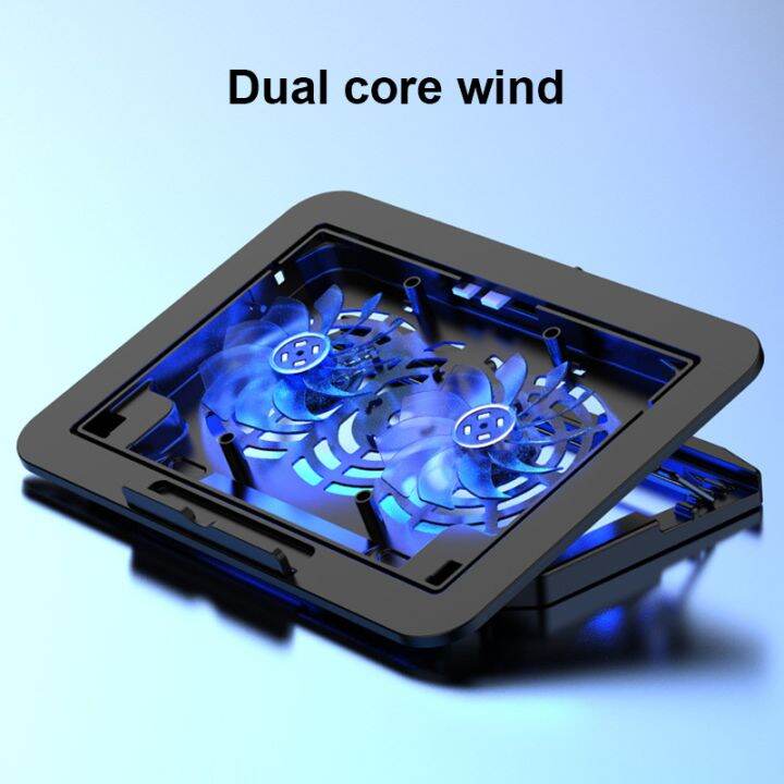 Dual Fan Laptop Cooling Pad for 1217 inches Laptop Notebook Lazada PH