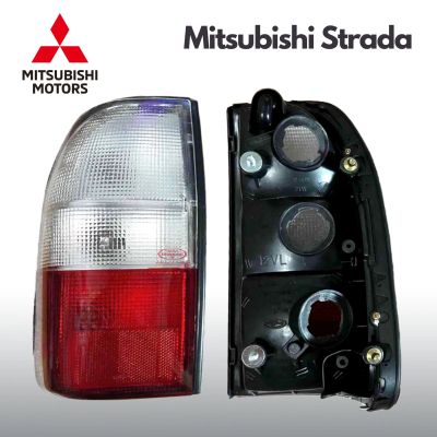 เสื้อไฟท้าย ไฟท้าย 1คู่ Mitsubishi Strada ข้างขวาRH ข้างซ้าย LH มิตซูบิชิ สตาด้า DIAMOND เลนส์ ขาว ขาว แดง ยี่ห้อ Diamond ราคาถูก มีประกันคุณภาพ