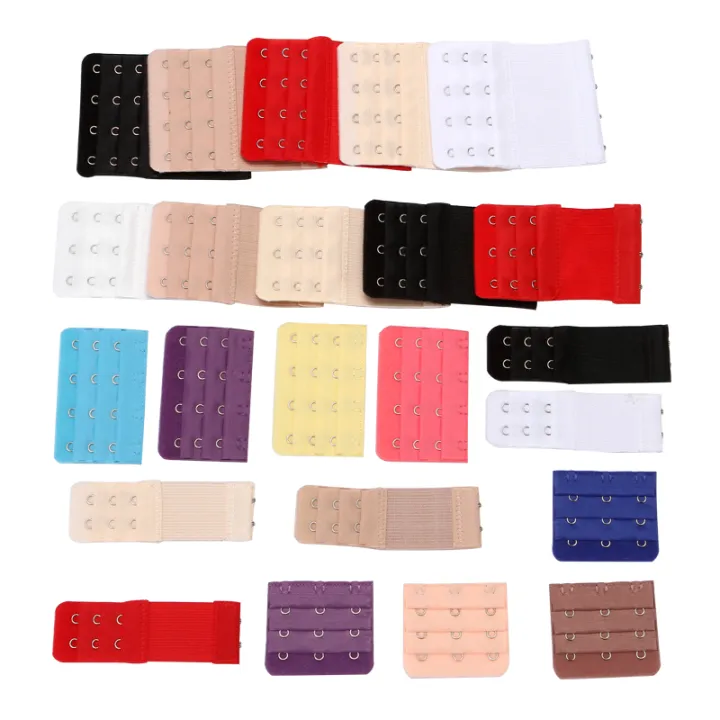 【Ready Stock】3 Pcs/Pack 3 Rows 2/3/4/5 Bra Extender/ Bra Extensions