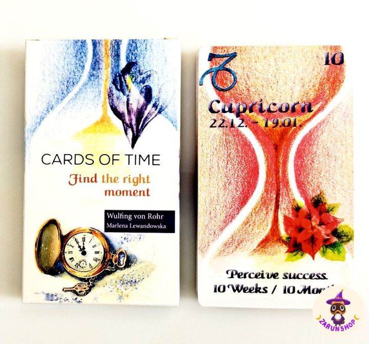 ไพ่ออราเคิล (พร้อมส่ง🇹🇭) CARDS OF TIME Oracle Cards ไพ่ออราเคิลบอกช่วง