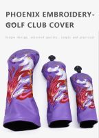 Golf Clubs Cover Phoenix Embroidery Set