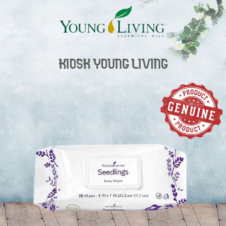 Young Living Seedlings® Baby Wipes, Gentle Baby Wipes