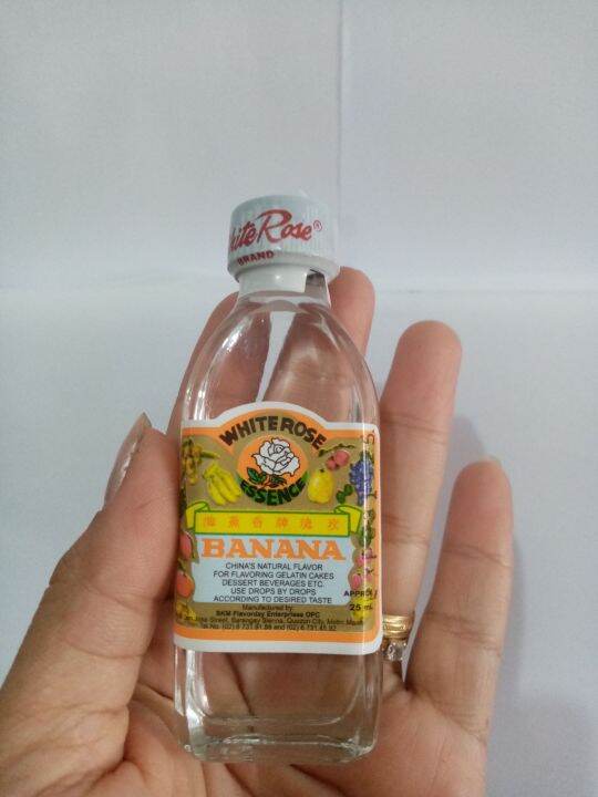 White Rose Banana Essence 25ml bottle, chinas natural flavoring, for