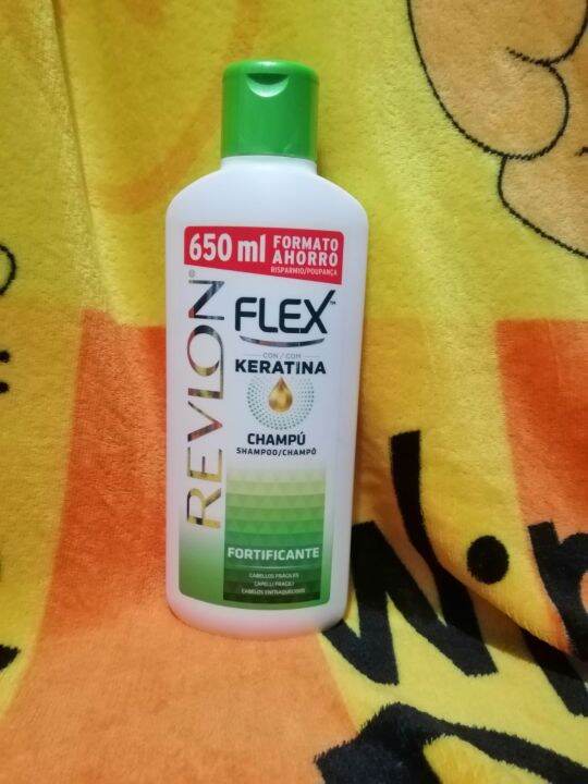 Revlon Flex Keratina Shampoo 650ml. (free gift) | Lazada PH