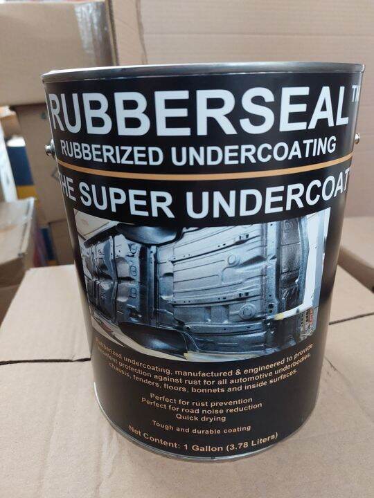 Rubberseal 4Liter / Gallon Rubberized Undercoating Undercoat The Super Undercoat Lazada PH