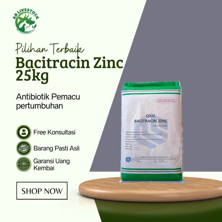 Bacitracin Zinc 25kg Lazada Indonesia