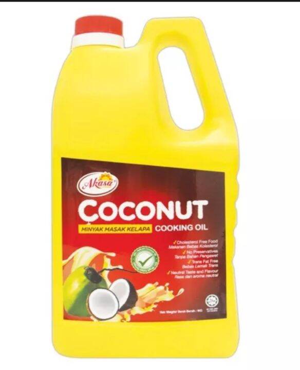 Akasa Coconut Cooking Oil Minyak Masak Kelapa 1kg Lazada