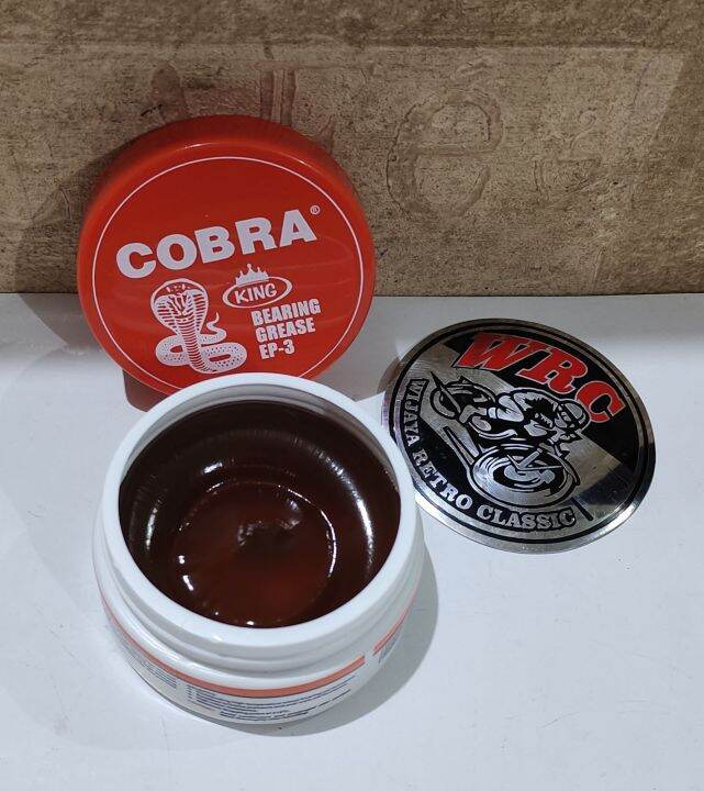 Vet Bearing Grease Gemuk Stempet King Cobra EP 3 100 gram Kuning