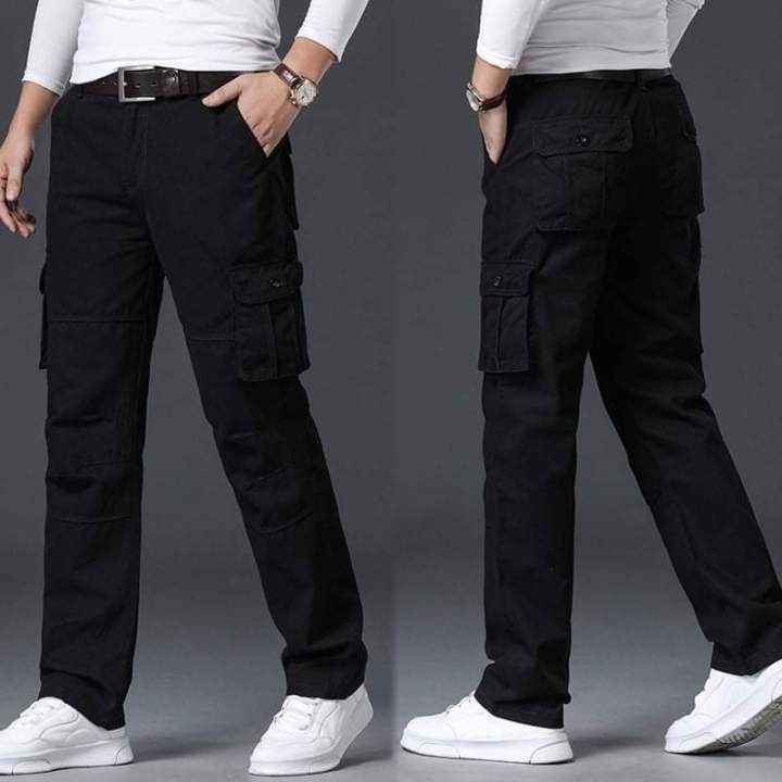 6 POCKET CARGO PANTS FOR MEN 4 COLORS 26-36 | Lazada PH