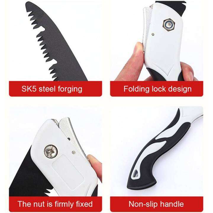 COD Hand Saw Cut in Rail Cutting Wood Metal Tile Folding Sharp Hand Saw