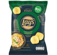 เลย์ คลาสสิค มันฝรั่งทอดกรอบรสคาโบนาร่าพาร์เมซานชีส Lays Classic Cabonara Parmesan Potato Chips 65g.