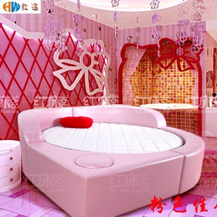 Vibration Electric Bed Homestay Furniture Accessible Luxury Hotel Boutique Hotel Couple Theme