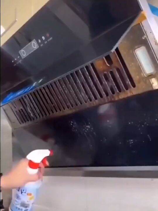 Kitchen Grease Cleaner/Oil Remover Spray/Oil Spot Stain Detergent