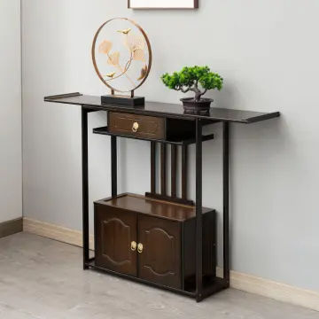 Classic Altar Table - a tall entryway console or narrow side table