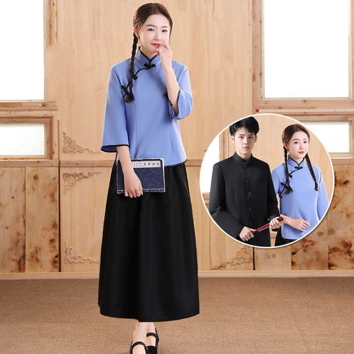 Republic of China Style Student Clothing Women's Clothing May 4th Youth