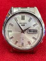 SEIKO5 23 JEWELS Automatic ตัวเรือนสแตนเลส นาฬิกาผู้ชาย มือสองของแท้