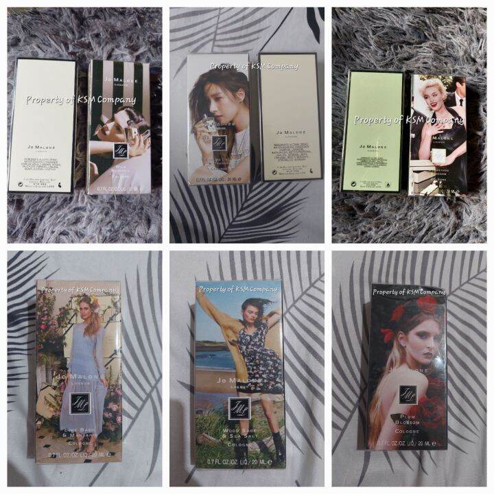 COLOGNE J M L SCENTS 20ml AUTHENTIC DUBAI TESTER PERFUME FOR MEN/WOMEN