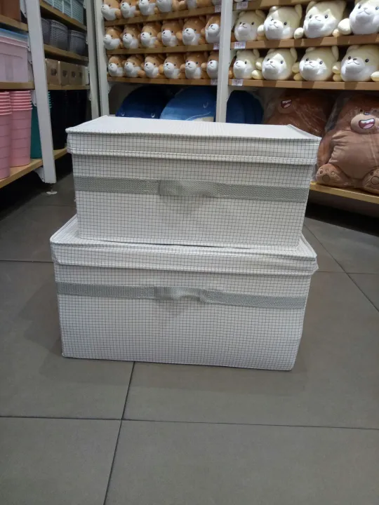 MINISO STORAGE BOX WITH LID Lazada Indonesia