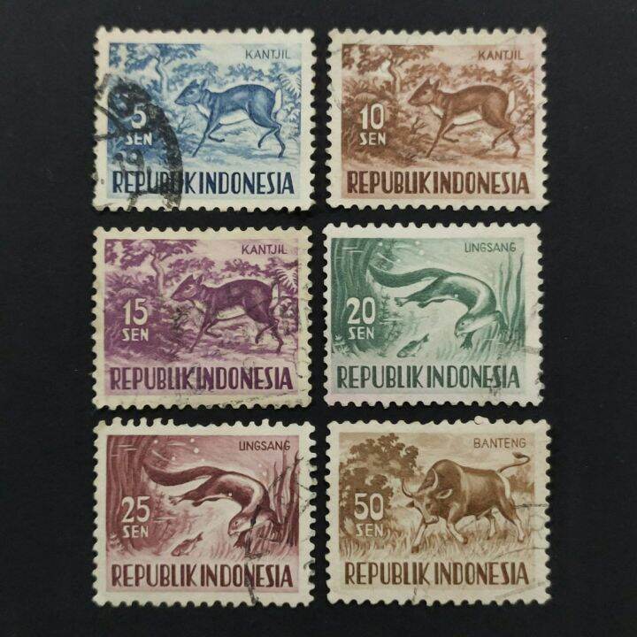 1956 Stamp Indonesia-Unique Used Stamp-Wild Animals | Lazada