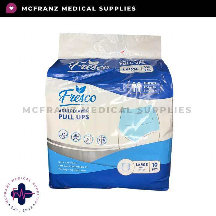 Fresco Adult Diaper Pull Ups 10pcs Pack Lazada Ph