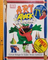 ACTIVITIES BOOK** ??DK ART ATTACK WITH NEIL BUCHANAN/used 80-90%