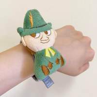 ที่รัดข้อมือ Snufkin ในมูมิน ป้ายชัดค่ะ #มูมิน #รัดข้อมือ #รัดผ้าม่าน #snufkin #moomin