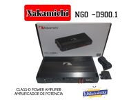 เพาเวอร์แอมป์รถยนต์ Nakamichi รุ่น NGO-D900.1 MAX POWER 5400 W ( คลาสดี )