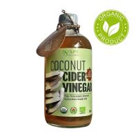 อะกรีไลฟ์ น้ำส้มสายชูออแกนิคมะพร้าว100% ไขมันต่ำ agrilife coconut cider vinegar 480ml