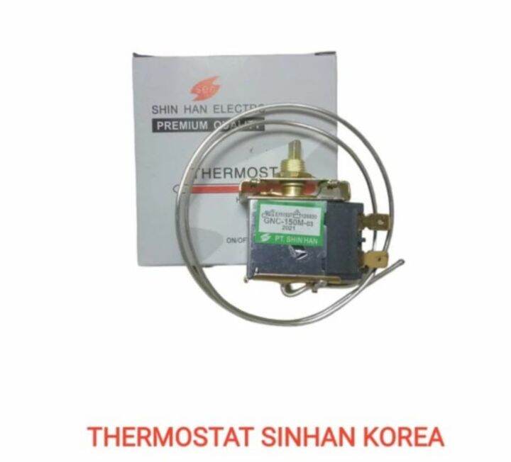 TERMOSTAT AC THERMOSTAT AC MOBIL DAN TRUK UNIVERSAL 12 V 24 V ASLI