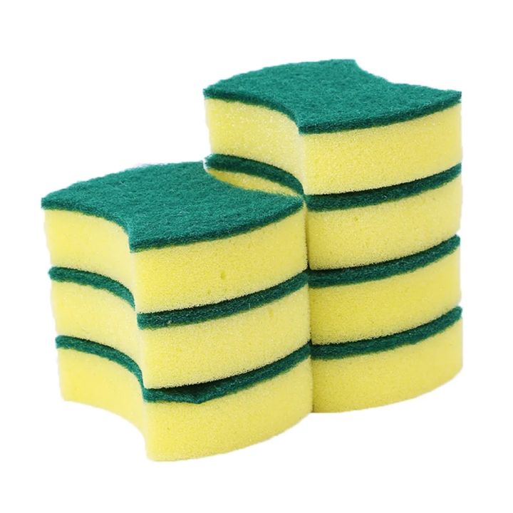 Dishwashing Sponge Kitchen Nano Emery Magic Clean Rub Rust Focal Stains ...