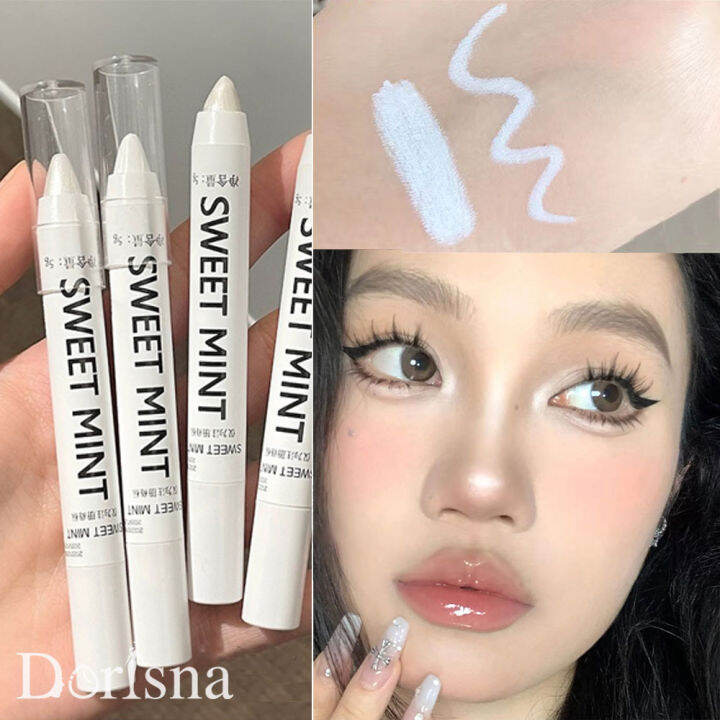 Dorisna Really Hot Matte White Highlighter Pen Lying Silkworm Eyes