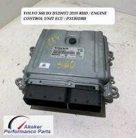 VOLVO S60 D3 D5204T2 2010 RHD / ENGINE CONTROL UNIT ECU / P31303388 31303388