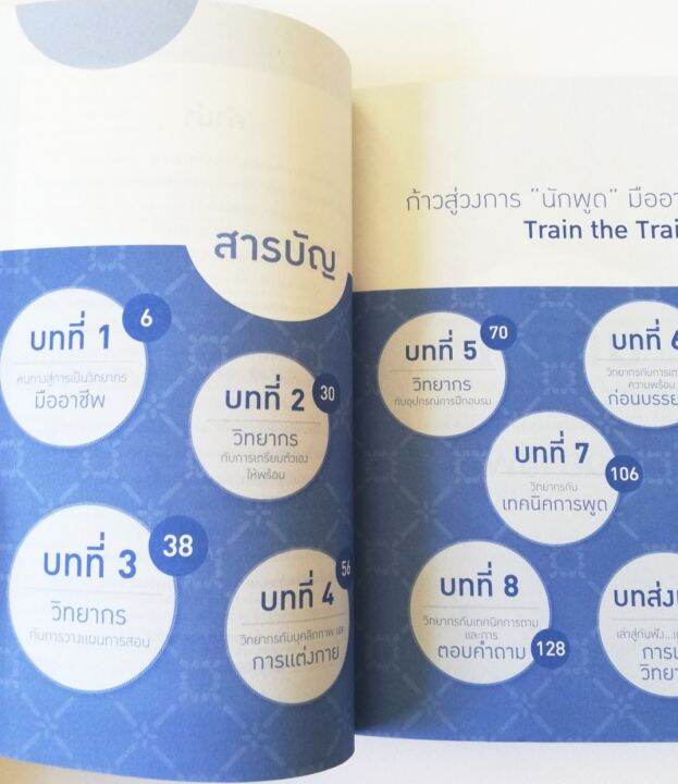 มือ1-หนังสือ-ก้าวสู่วงการนักพูดมืออาชีพ-train-the-trainer-เตรียมพร้อมสู่การเป็นวิทยากรมืออาชีพที่จะสร้างคนและสร้างรายได้