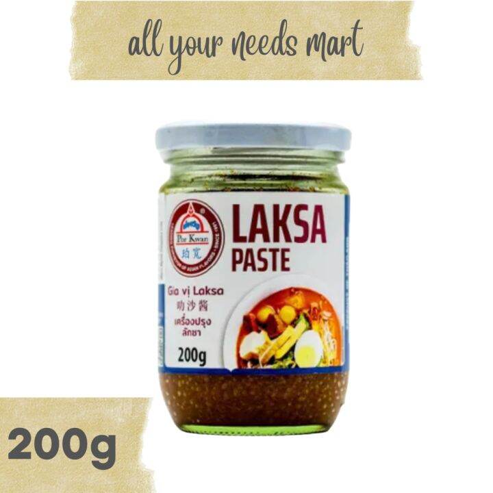 Por Kwan • Laksa Paste • 200g Lazada PH