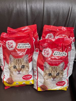 อาหารแมวซอยแคท รสรวม4ถุงๆละ1kg.สำหรับแมวโตทุกสายพันธุ์