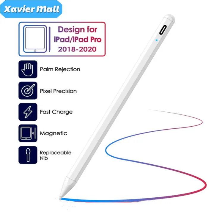 【COD】Xavier Stylus Pen for iPad with Palm Rejection Active Pencil ...