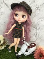 ตุ๊กตาบลายธ์คัสตอม บลายธ์คัสตอม พร้อมรถเวสป้า Blythe custom หลับตาได้ บลายธ์ gucci พร้อมคอสตูมตามภาพ ของขวัญ ของขวัญวันเกิด เสื้อgucci เวสป้า รถเวสป้า vespa