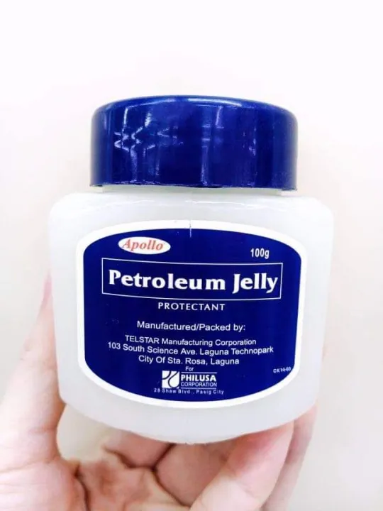 100g Apollo Petroleum Jelly Soothes Minor Burns, Diaper Rash, Chapped ...