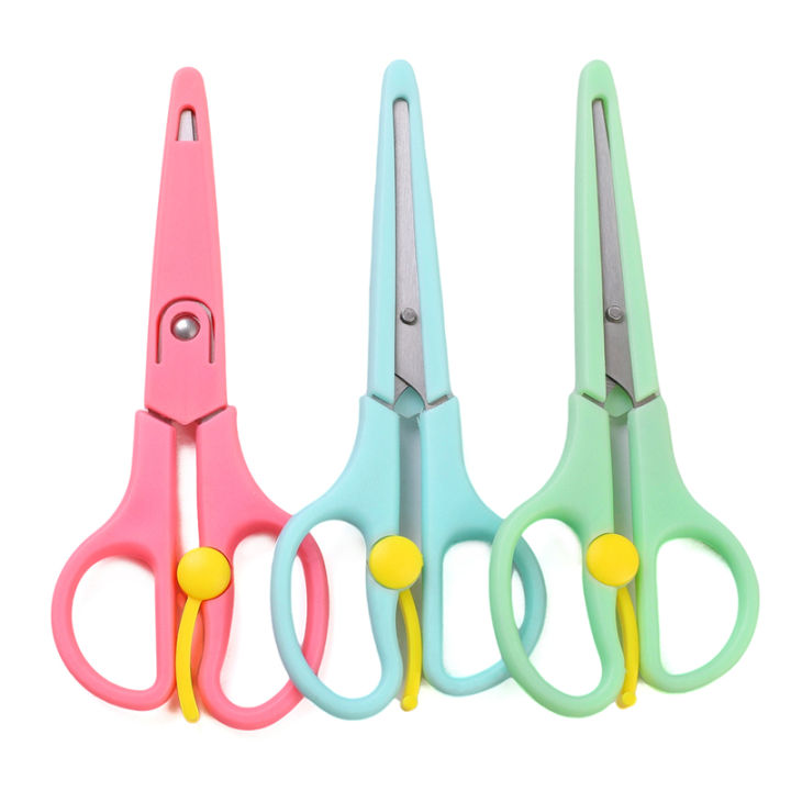 Safety Scissors, Plastic Color Scissors, Student Handmade Diy Scissors,  Paper Scissors, Toddler Plastic Scissors