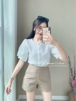 ?เสื้อเกาหลีแขนบอลลูน น่ารัก สดใส เนื้อผ้าดี ใส่สวยสุดๆ