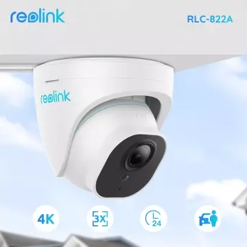  REOLINK 4K PoE Home Security Camera, IP Camera with 128  Degree, 2.8mm Lens, 5X Optical Zoom & IK10 Vandalproof for Outdoor  Surveillance, Human/Vehicle/Pet Detection, No PT Supported, RLC-842A :  Electronics