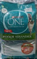 อาหารแมวเม็ด ยี่ห้อ PURINA ONE INDOOR ADVANTAGE With Chicken ? สูตรแมวเลี้ยงในบ้าน 6.6กิโล (1กระสอบ)